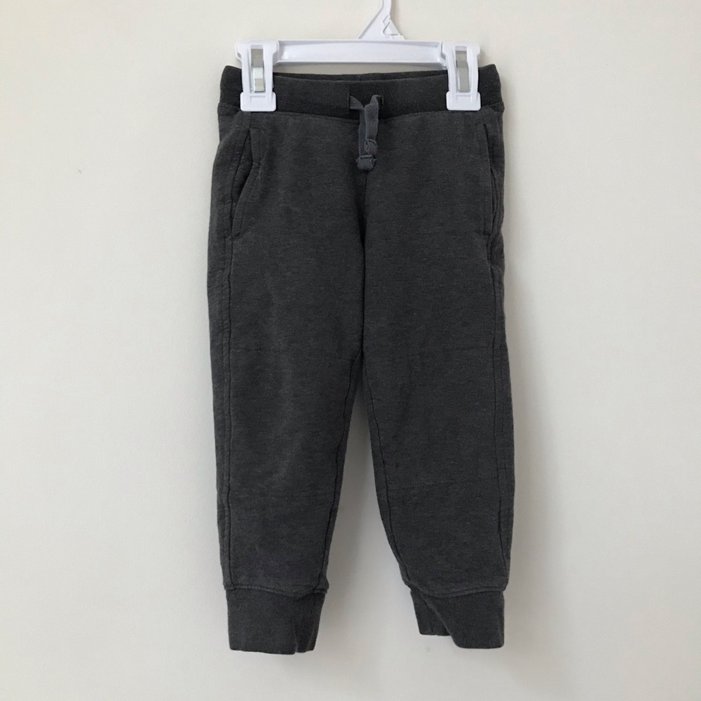 2 pairs of 2T gray toddler jogger pants